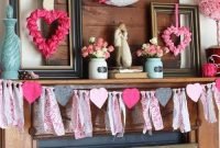 Elegant diy home décor ideas for valentines day20