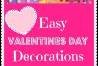 Elegant diy home décor ideas for valentines day37