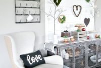 Elegant diy home décor ideas for valentines day40