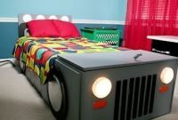 Gorgeous diy kids car bed ideas28