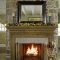 Incredible halloween fireplace mantel design ideas07