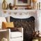 Incredible halloween fireplace mantel design ideas16