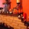 Incredible halloween fireplace mantel design ideas20
