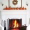 Incredible halloween fireplace mantel design ideas31