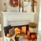 Incredible halloween fireplace mantel design ideas40