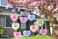 Inspiring diy outdoor decorations ideas for valentine's day15