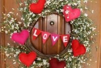 Inspiring diy outdoor decorations ideas for valentine's day37