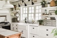 Magnificient farmhouse kitchen design ideas14