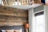 Unique wood walls design ideas for your home09