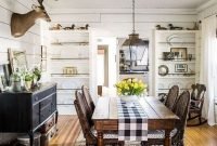 Adorable farmhouse dining room design ideas03
