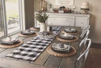 Adorable farmhouse dining room design ideas22