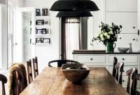 Adorable farmhouse dining room design ideas39