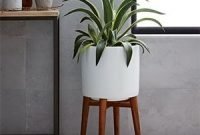 Awesome stand wooden plant ideas20