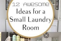 Brilliant small laundry room decor ideas09