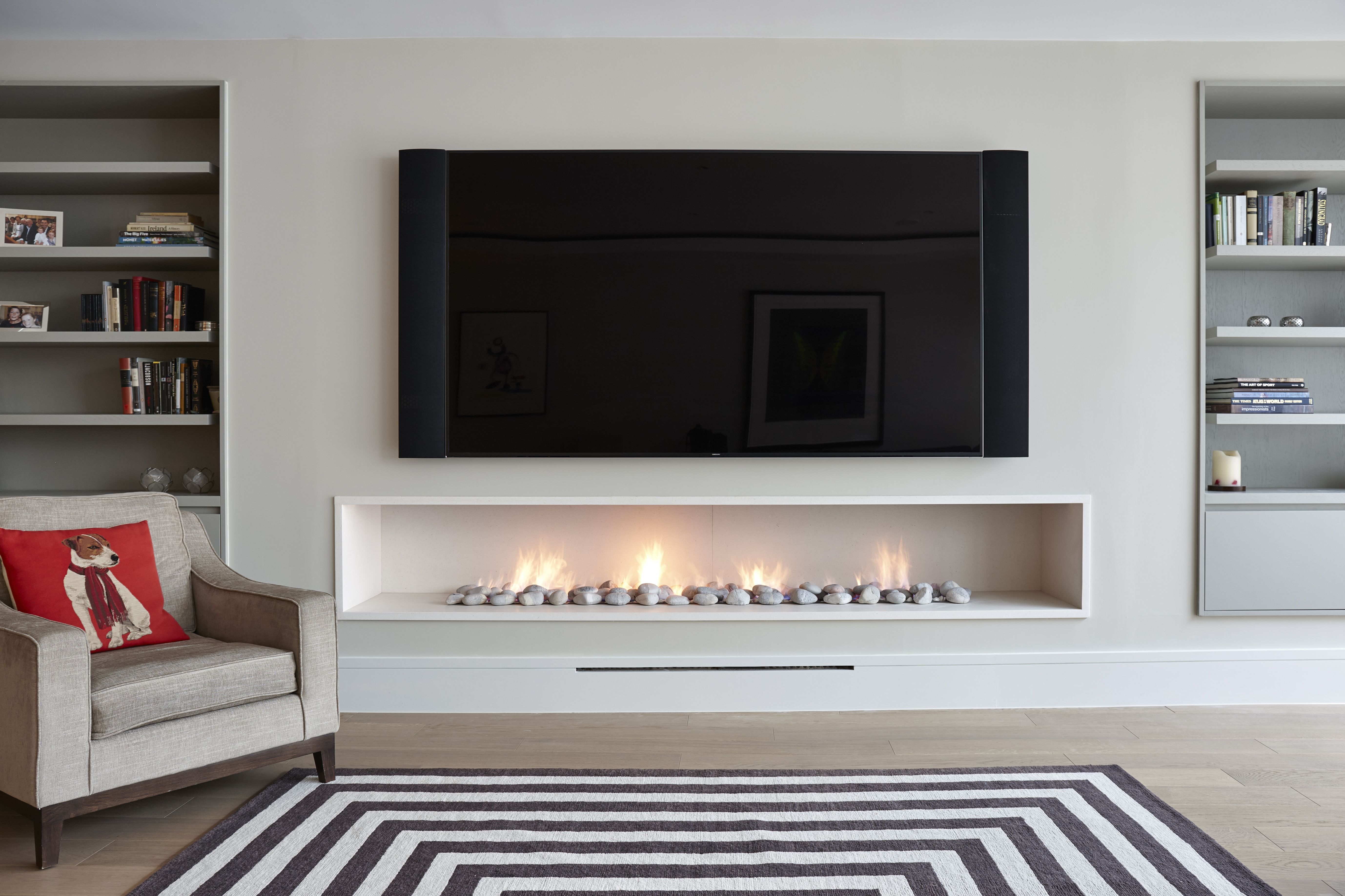 Cool Electric Fireplace Designs Ideas For Living Room01 – ZYHOMY