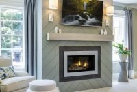 Cool electric fireplace designs ideas for living room33