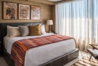 Lovely masculine boho bedroom designs05