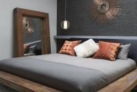 Lovely masculine boho bedroom designs10