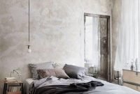 Lovely masculine boho bedroom designs15
