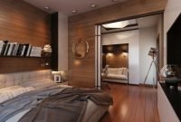 Lovely masculine boho bedroom designs16