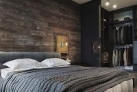 Lovely masculine boho bedroom designs17