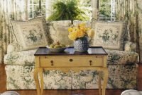 Pretty french country living room design ideas35