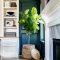 Simple wall plants decorating ideas22