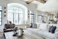 Smart farmhouse living room design ideas19
