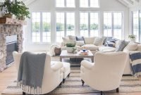 Smart farmhouse living room design ideas24