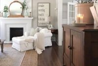 Smart farmhouse living room design ideas32