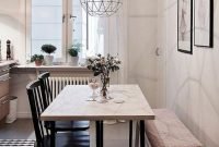 Stunning small dining room table ideas05