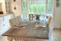 Wonderful french country dining room table decor ideas05