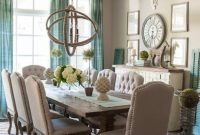Wonderful french country dining room table decor ideas07