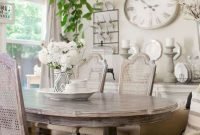 Wonderful french country dining room table decor ideas09