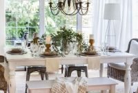 Wonderful french country dining room table decor ideas17