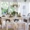 Wonderful french country dining room table decor ideas17