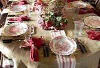 Wonderful french country dining room table decor ideas31