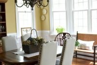 Wonderful french country dining room table decor ideas36
