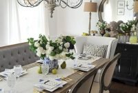 Wonderful french country dining room table decor ideas41