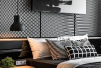 Amazing black bedroom design ideas for home07