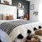 Amazing black bedroom design ideas for home11