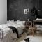 Amazing black bedroom design ideas for home25