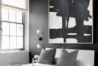 Amazing black bedroom design ideas for home31