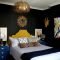Amazing black bedroom design ideas for home32