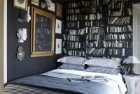 Amazing black bedroom design ideas for home38