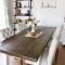 Beautiful farmhouse kitchen table design ideas11