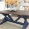 Beautiful farmhouse kitchen table design ideas15