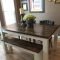 Beautiful farmhouse kitchen table design ideas39