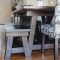 Beautiful farmhouse kitchen table design ideas43