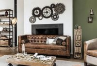 Creative industrial living room designs ideas03